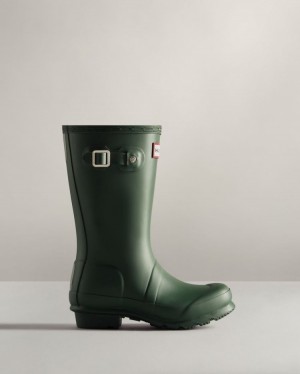 Botas de Agua Altas Hunter Original Rain Niños Verde Uruguay | Y8B-8136